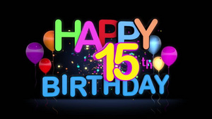 Its our 15th Birthday!!